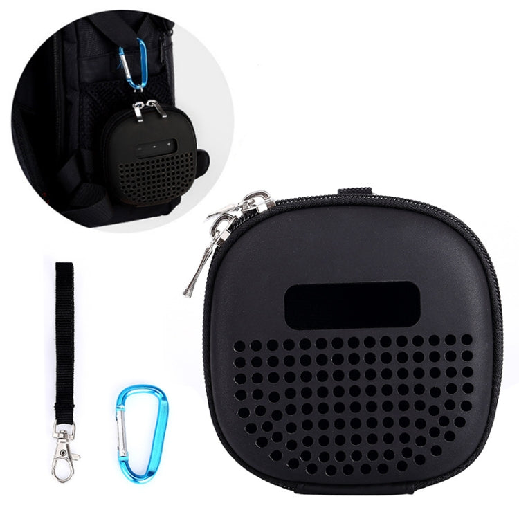 Sac portable antichoc EVA pour enceinte Bluetooth BOSE Soundlink Micro, avec corde et boucle métallique