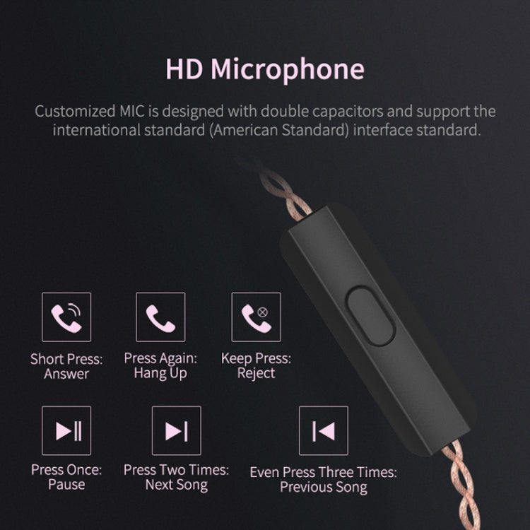 KZ ZSN Écouteurs intra-auriculaires HiFi à commande filaire, quad-core, avec armature mobile et mégabasse, sans microphone