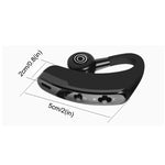Écouteur Bluetooth Sans Fil Mains Libres V9 Business CSR 4.1 avec Micro pour Conducteur Sportif