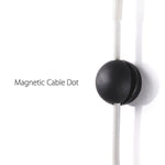 Enrouleur de câble magnétique Support magnétique de bureau