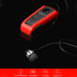 Casque Bluetooth Fineblue F910 CSR4.1 avec câble rétractable, rappel vibrant d'appel et fonction antivol