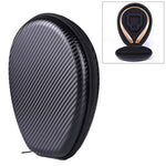 Boîtier de protection universel portable pour écouteurs Bluetooth sans fil sport avec texture tapis d'herbe EVA antichoc, pour JBL / LG / Sony / Samsung, Taille : 195 x 155 x 35 mm, Collier suspendu