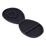 Boîtier de protection universel portable pour écouteurs Bluetooth sans fil sport avec texture tapis d'herbe EVA antichoc, pour JBL / LG / Sony / Samsung, Taille : 195 x 155 x 35 mm, Collier suspendu