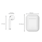 Casque Bluetooth 5.0 Stéréo Bilatéral Sport i9 Touch Wireless TWS avec Boîte de Charge, Version Tactile