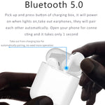 Casque Bluetooth 5.0 Stéréo Bilatéral Sport i9 Touch Wireless TWS avec Boîte de Charge, Version Tactile