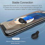 Écouteurs Bluetooth sans fil stéréo binauraux sportifs Q1 TWS Bluetooth 5.0