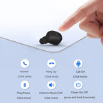Écouteurs Bluetooth sans fil stéréo binauraux sportifs Q1 TWS Bluetooth 5.0