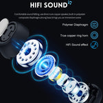 Écouteurs Bluetooth sport sans fil stéréo binauraux Q2 TWS Bluetooth 5.0