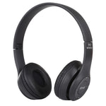 Casque Bluetooth sans fil pliable P47 avec prise audio 3,5 mm, prend en charge MP3 / appel, P47 Rouge, P47 Blanc, P47 Vert, P47 Noir, P47 Bleu