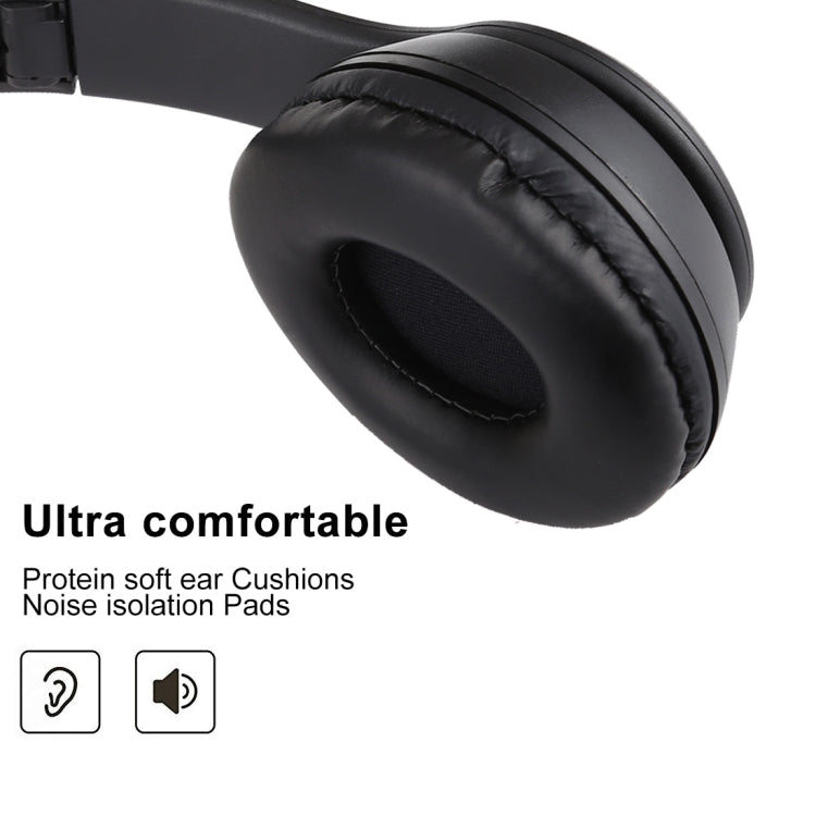 Casque Bluetooth sans fil pliable P47 avec prise audio 3,5 mm, prend en charge MP3 / appel, P47 Rouge, P47 Blanc, P47 Vert, P47 Noir, P47 Bleu