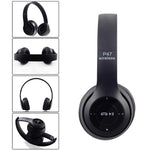 Casque Bluetooth sans fil pliable P47 avec prise audio 3,5 mm, prend en charge MP3 / appel, P47 Rouge, P47 Blanc, P47 Vert, P47 Noir, P47 Bleu
