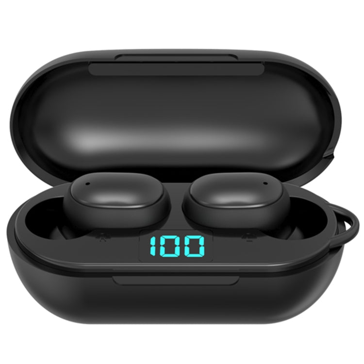 Écouteurs Bluetooth sans fil H6 TWS 5.0 avec affichage numérique et boîtier de chargement, prise en charge de Siri et appels HD