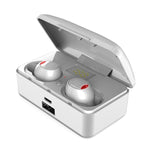 G10 TWS Écouteurs sans fil Bluetooth 5.0 avec boîte de charge, prise en charge de l'affichage numérique, appels HD et banque d'alimentation, G10