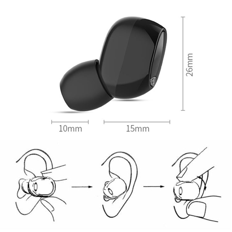 G10 TWS Écouteurs sans fil Bluetooth 5.0 avec boîte de charge, prise en charge de l'affichage numérique, appels HD et banque d'alimentation, G10