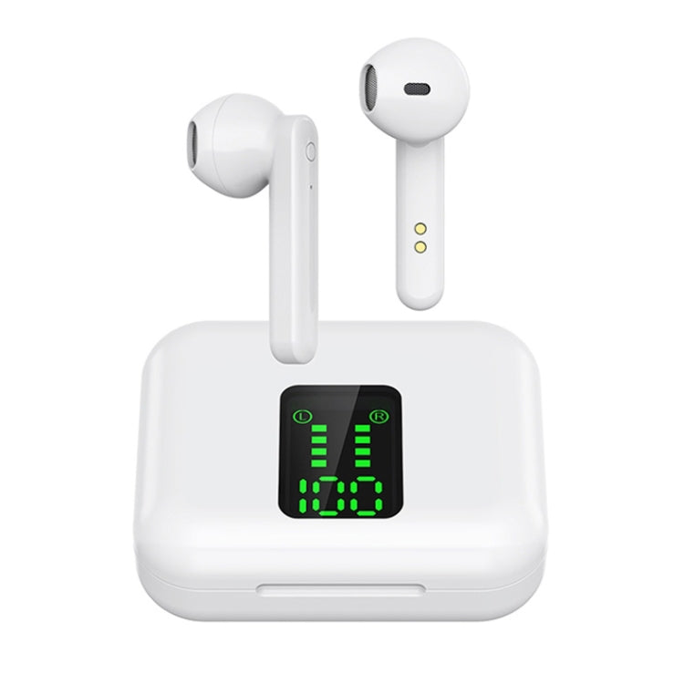 Écouteurs Bluetooth sans fil tactiles P100pro TWS Bluetooth 5.0 avec boîte de charge et affichage numérique intelligent LED, compatible Siri et appels