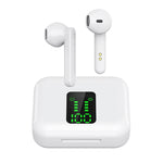 Écouteurs Bluetooth sans fil tactiles P100pro TWS Bluetooth 5.0 avec boîte de charge et affichage numérique intelligent LED, compatible Siri et appels