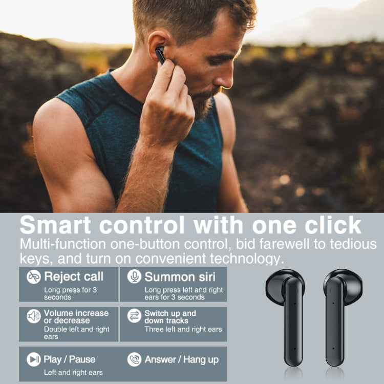 Écouteurs Bluetooth sans fil tactiles P100pro TWS Bluetooth 5.0 avec boîte de charge et affichage numérique intelligent LED, compatible Siri et appels
