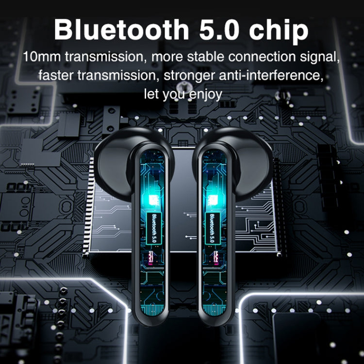 Écouteurs Bluetooth sans fil tactiles P100pro TWS Bluetooth 5.0 avec boîte de charge et affichage numérique intelligent LED, compatible Siri et appels