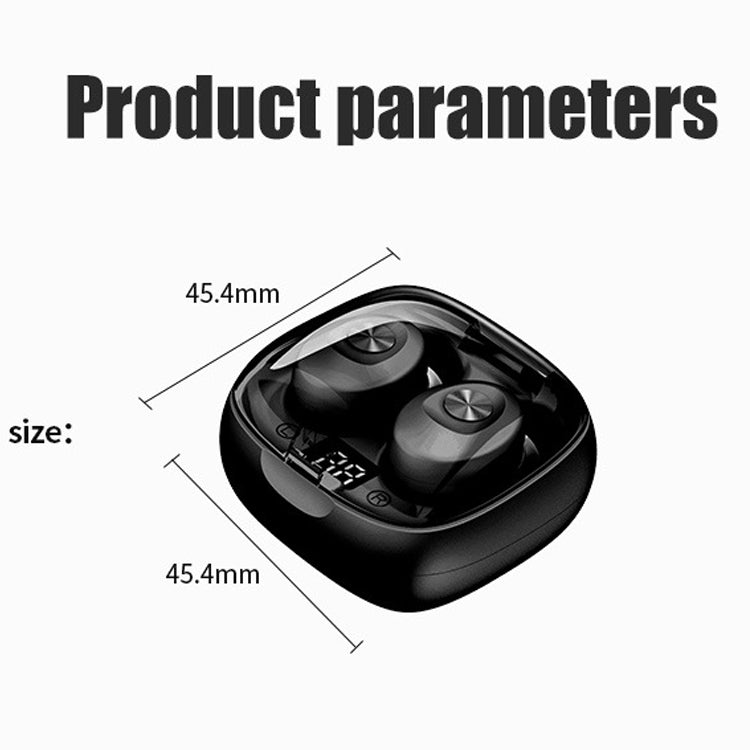 Écouteurs Bluetooth tactiles à affichage numérique XG-8 TWS avec boîtier de charge magnétique