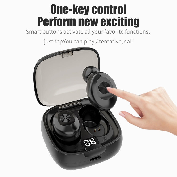 Écouteurs Bluetooth tactiles à affichage numérique XG-8 TWS avec boîtier de charge magnétique