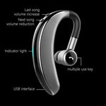 Écouteurs Bluetooth sport stéréo sans fil V7 de style professionnel, Bluetooth 5.0, prise en charge de l'annonce du nom de l'appelant