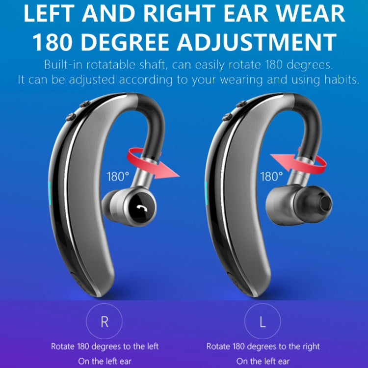 Écouteurs Bluetooth sport stéréo sans fil V7 de style professionnel, Bluetooth 5.0, prise en charge de l'annonce du nom de l'appelant