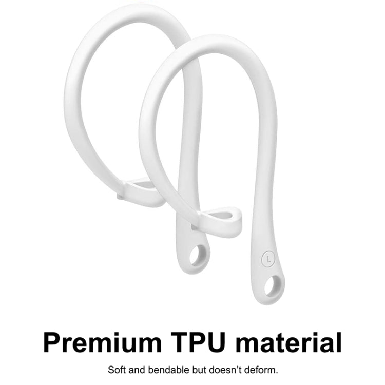 Pour écouteurs AirPods 1 / 2 / Pro anti-perte en silicone avec crochets d'oreille