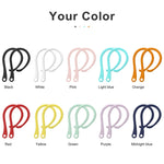 Pour écouteurs AirPods 1 / 2 / Pro anti-perte en silicone avec crochets d'oreille