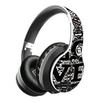 Casque sans fil Bluetooth V5.0 à motif graffiti B1