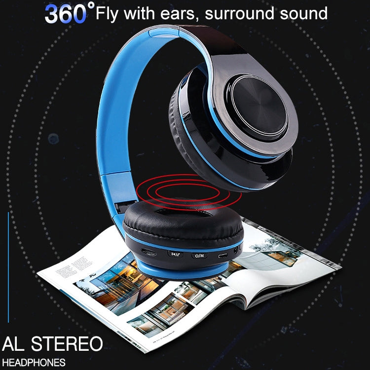 Casque Bluetooth sans fil B39 V5.0, B39 (rouge), B39 (blanc), B39 (bleu), B39 (noir et rouge), B39 (noir)