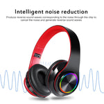 Casque Bluetooth sans fil B39 V5.0, B39 (rouge), B39 (blanc), B39 (bleu), B39 (noir et rouge), B39 (noir)