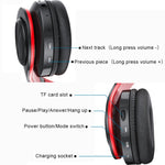 Casque Bluetooth sans fil B39 V5.0, B39 (rouge), B39 (blanc), B39 (bleu), B39 (noir et rouge), B39 (noir)