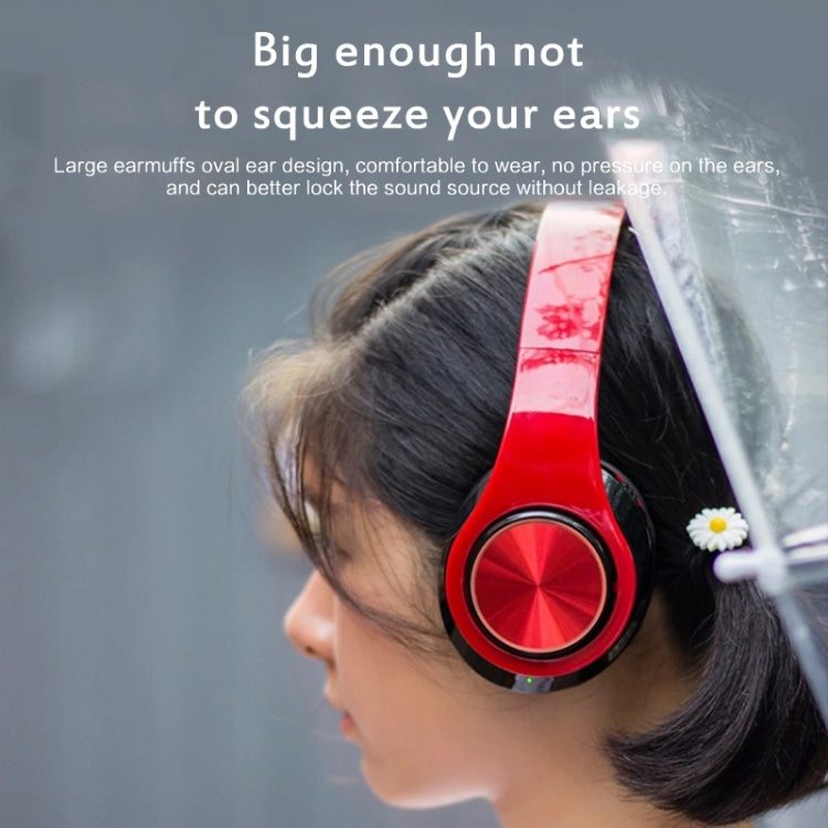 Casque Bluetooth sans fil B39 V5.0, B39 (rouge), B39 (blanc), B39 (bleu), B39 (noir et rouge), B39 (noir)