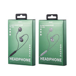 Écouteurs Stéréo Intra-Auriculaires Métalliques REMAX RM-201 avec Commande Filaire + Micro, Supporte les Appels Mains Libres