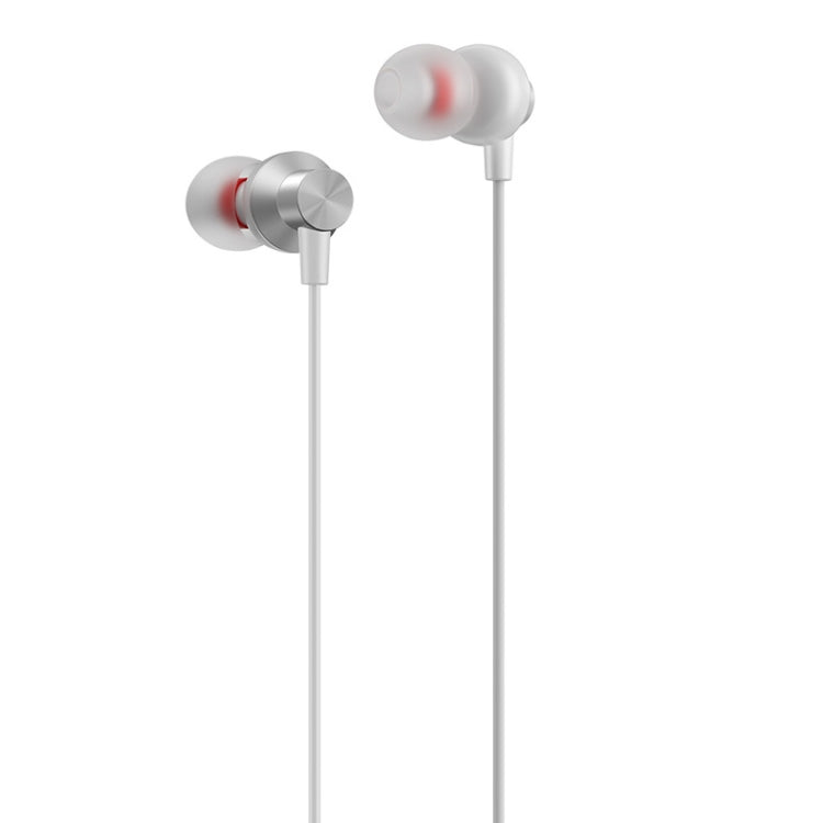 REMAX RM-560 Écouteurs stéréo intra-auriculaires en métal avec câble Type-C, contrôle filaire + micro, support mains libres, non compatible avec téléphones Samsung