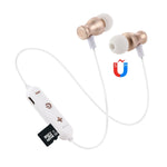 Casque Bluetooth F11 à tour de cou Bluetooth 4.2, supporte la lecture et le changement de musique, le contrôle du volume et les appels
