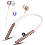 F108 Casque Bluetooth 4.2 suspendu au cou, prend en charge la lecture de musique, le changement de piste, le contrôle du volume et les appels