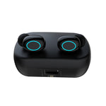 Écouteurs Bluetooth tactiles S11 TWS avec boîtier de charge magnétique, support d'affichage LED à trois écrans de puissance