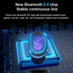 Écouteurs Bluetooth tactiles S11 TWS avec boîtier de charge magnétique, support d'affichage LED à trois écrans de puissance