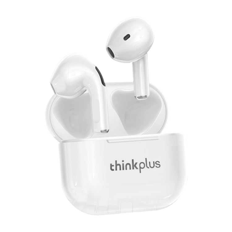 Écouteurs Bluetooth étanches TWS IPX4 Lenovo LivePods LP40 d'origine avec boîtier de charge, prennent en charge le toucher et les appels HD et Siri et la commutation maître-esclave, LivePods LP40