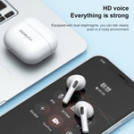 Écouteurs Bluetooth étanches TWS IPX4 Lenovo LivePods LP40 d'origine avec boîtier de charge, prennent en charge le toucher et les appels HD et Siri et la commutation maître-esclave, LivePods LP40