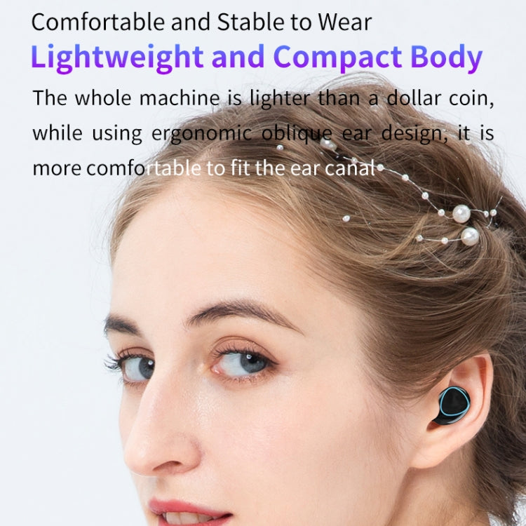 Écouteurs Bluetooth sans fil M10 5.1 TWS avec affichage numérique et boîtier de chargement, prise en charge du toucher et de Siri et de l'affichage de la batterie, M10 noir, M10 vert