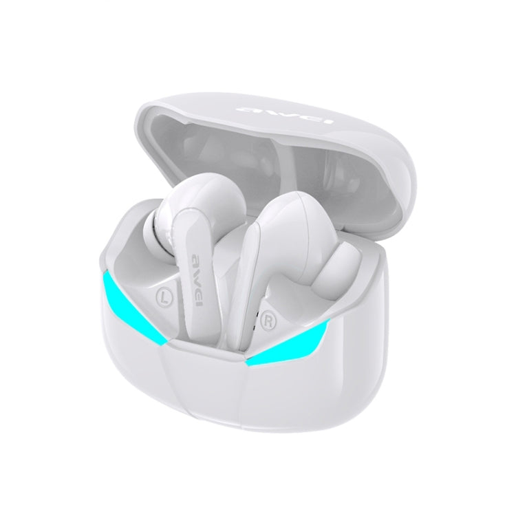 Casque TWS awei T35 Bluetooth V5.0 Ture sans fil, mode double sport et jeu, étanche IPX5 avec étui de chargement