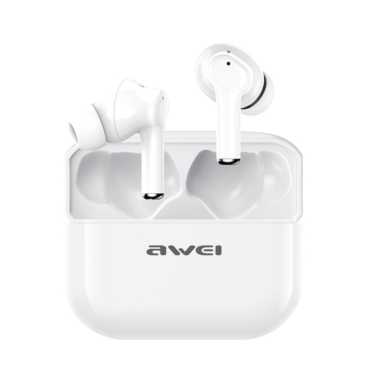 awei TA1 Bluetooth V5.0 Casque TWS sans fil véritable Sport ANC antibruit IPX4 étanche avec étui de chargement