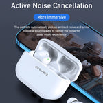 awei TA1 Bluetooth V5.0 Casque TWS sans fil véritable Sport ANC antibruit IPX4 étanche avec étui de chargement