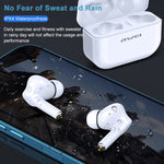 awei TA1 Bluetooth V5.0 Casque TWS sans fil véritable Sport ANC antibruit IPX4 étanche avec étui de chargement