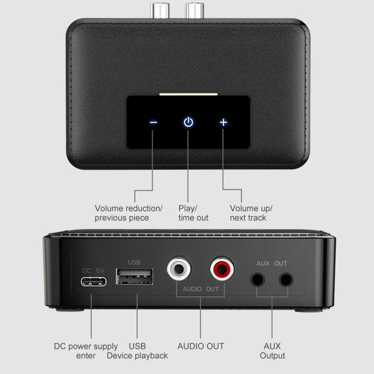 Récepteur-émetteur Bluetooth 5.0 NFC BT19 pour casque audio de voiture
