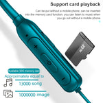 Écouteurs Bluetooth M61 tour de cou stéréo magnétiques sport business Bluetooth 5.1
