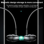 Écouteurs Bluetooth M61 tour de cou stéréo magnétiques sport business Bluetooth 5.1
