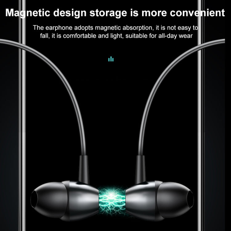 Écouteurs Bluetooth M61 tour de cou stéréo magnétiques sport business Bluetooth 5.1